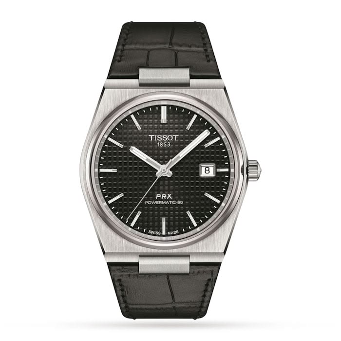 Premium Alligator Leather Strap for Tissot PRX