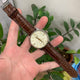 Premium Alligator Leather Strap for Seiko