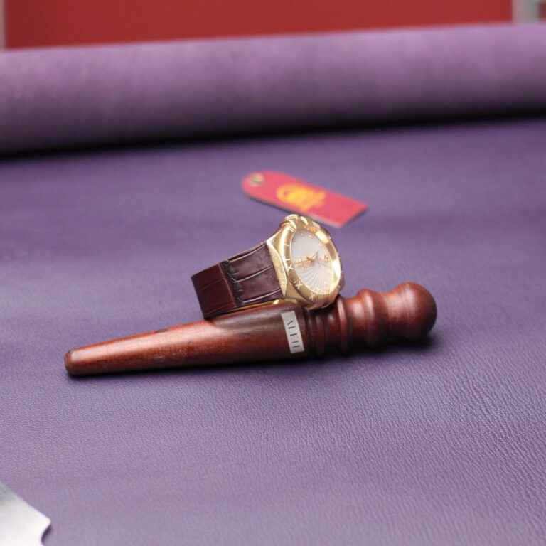 Premium Alligator Leather Strap for Versace