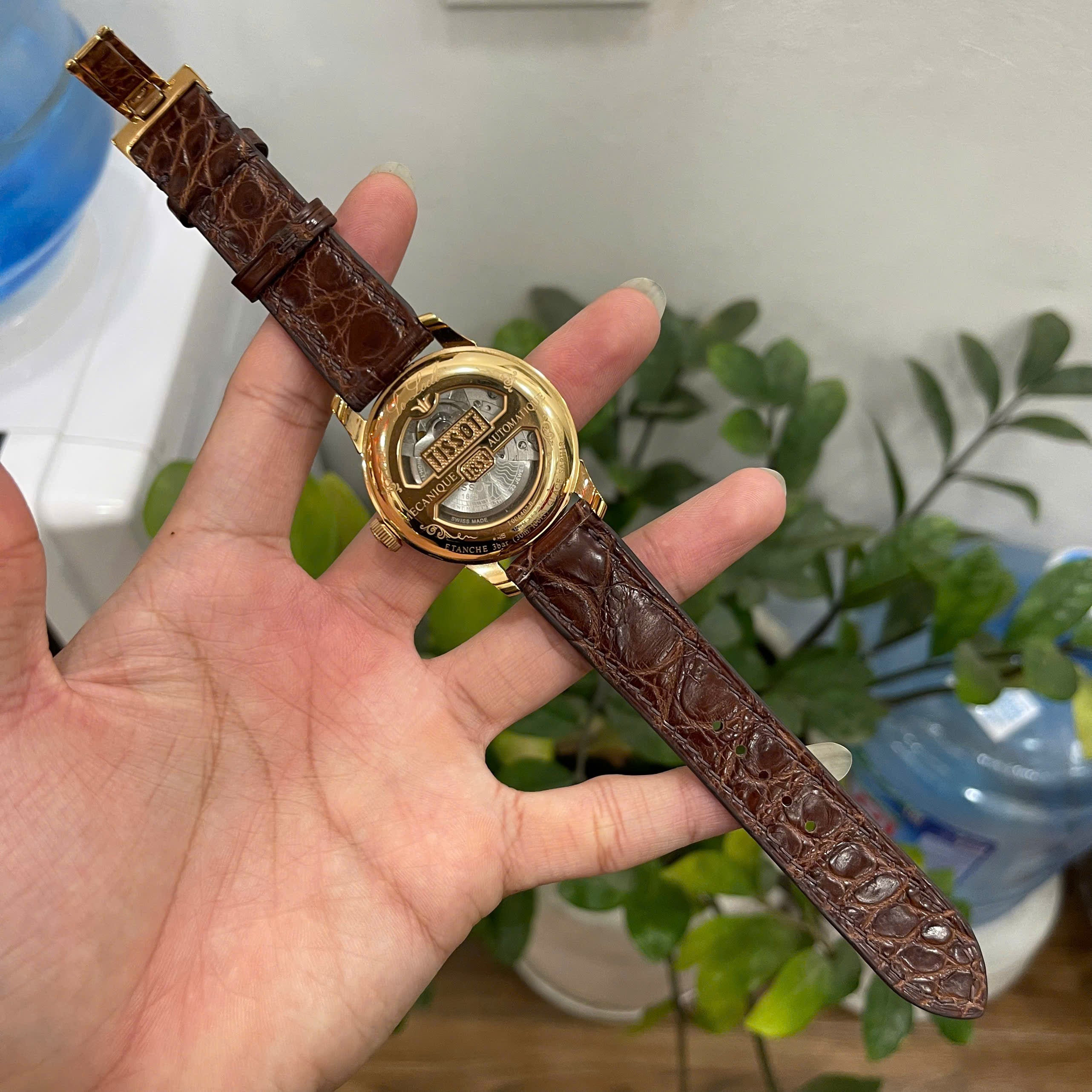 Premium Alligator Leather Strap for Tissot