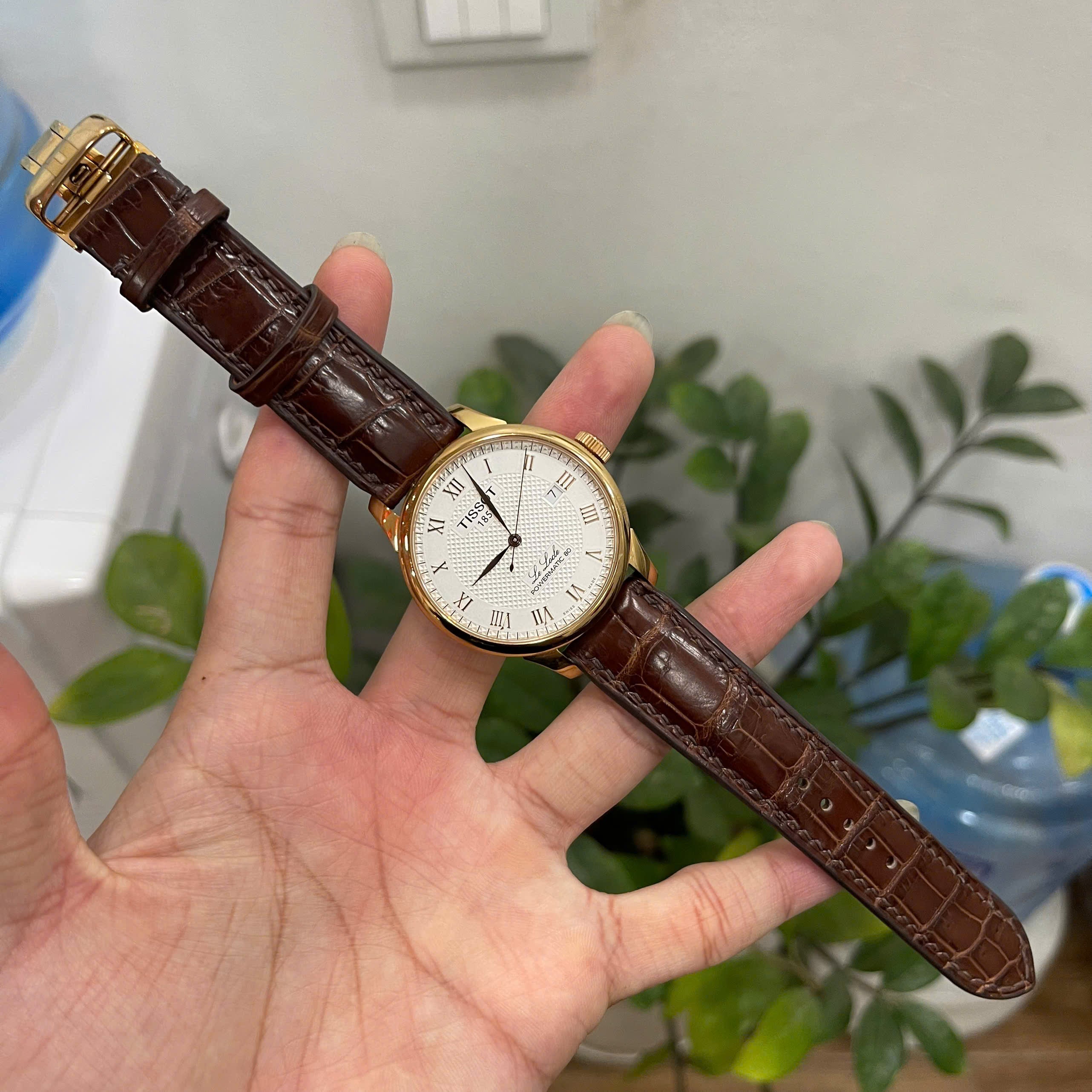 Premium Alligator Leather Strap for Tissot