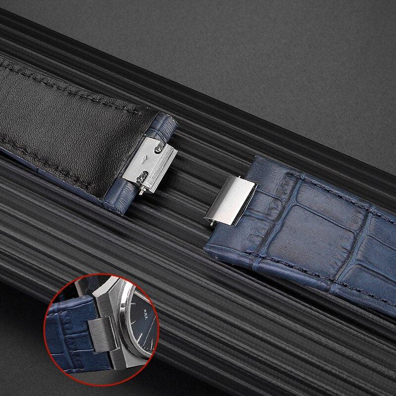 Premium Alligator Leather Strap for Tissot PRX