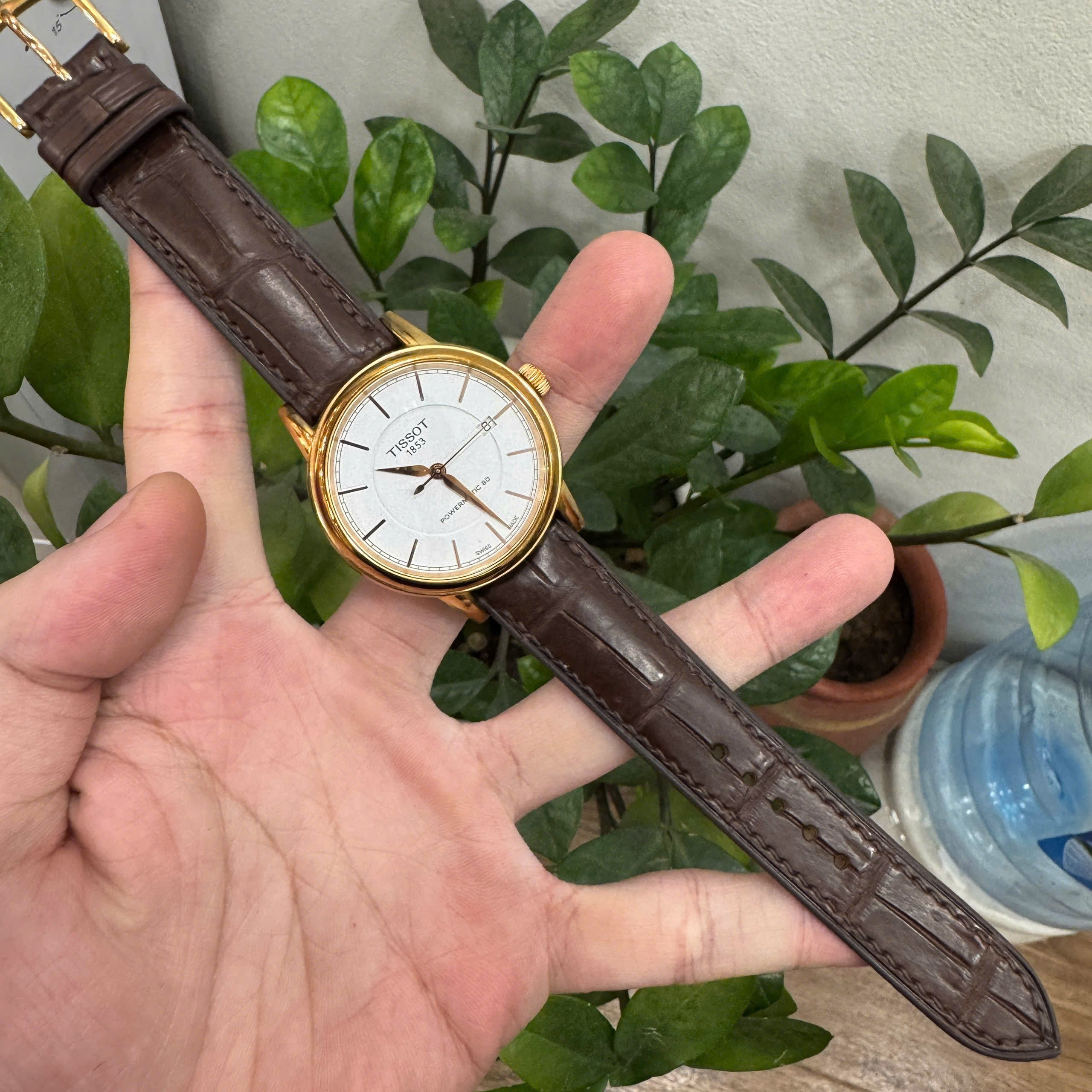 Premium Alligator Leather Strap for Tissot