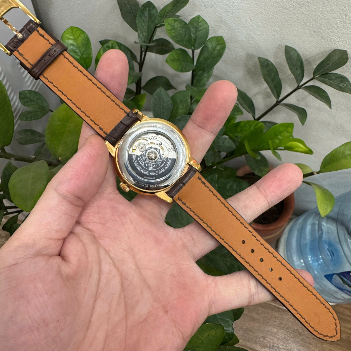 Premium Alligator Leather Strap for Tissot