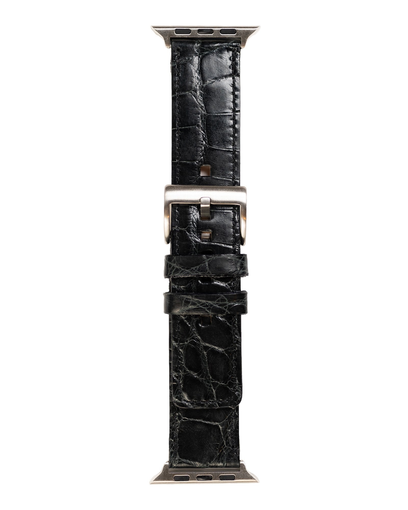 Handcrafted Alligator Leather Strap for Apple Watch