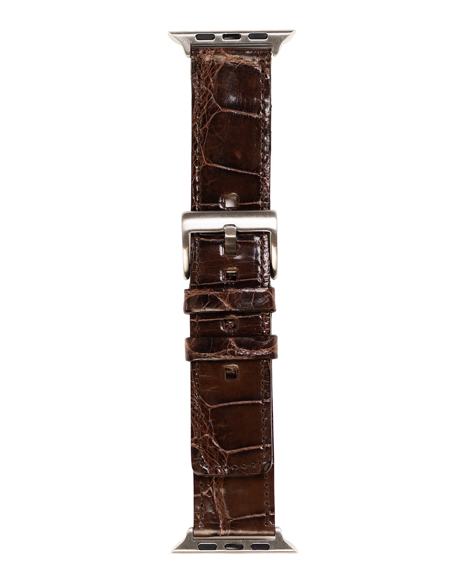 Handcrafted Alligator Leather Strap for Apple Watch