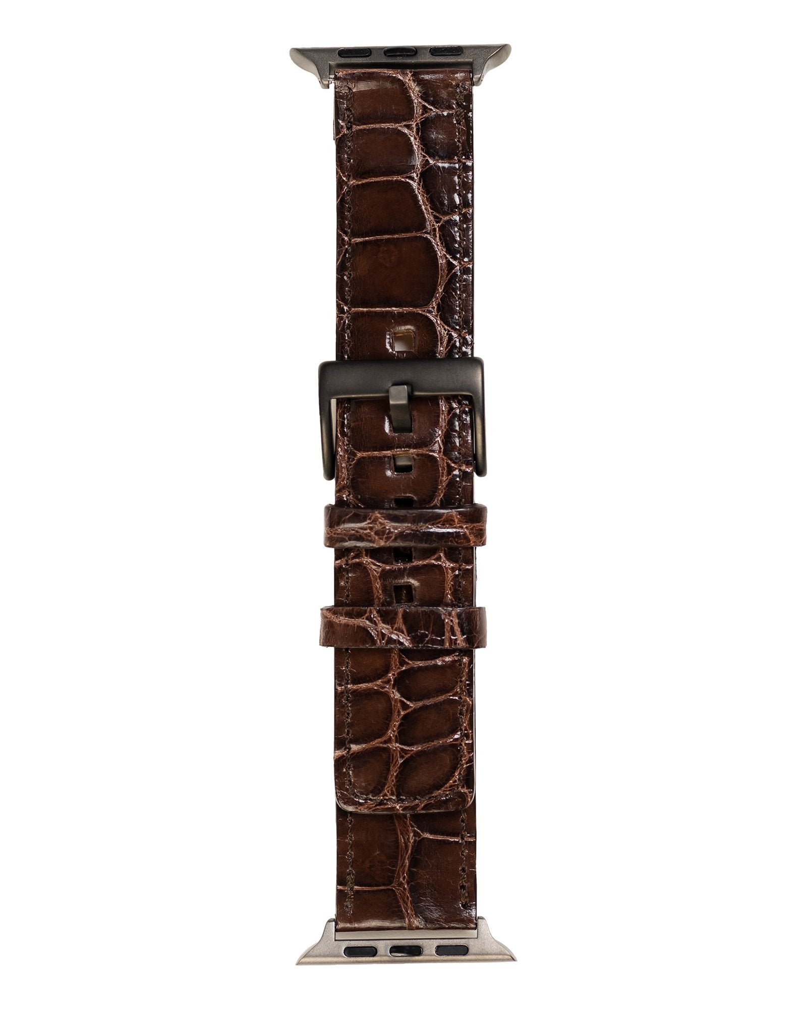 Handcrafted Alligator Leather Strap for Apple Watch