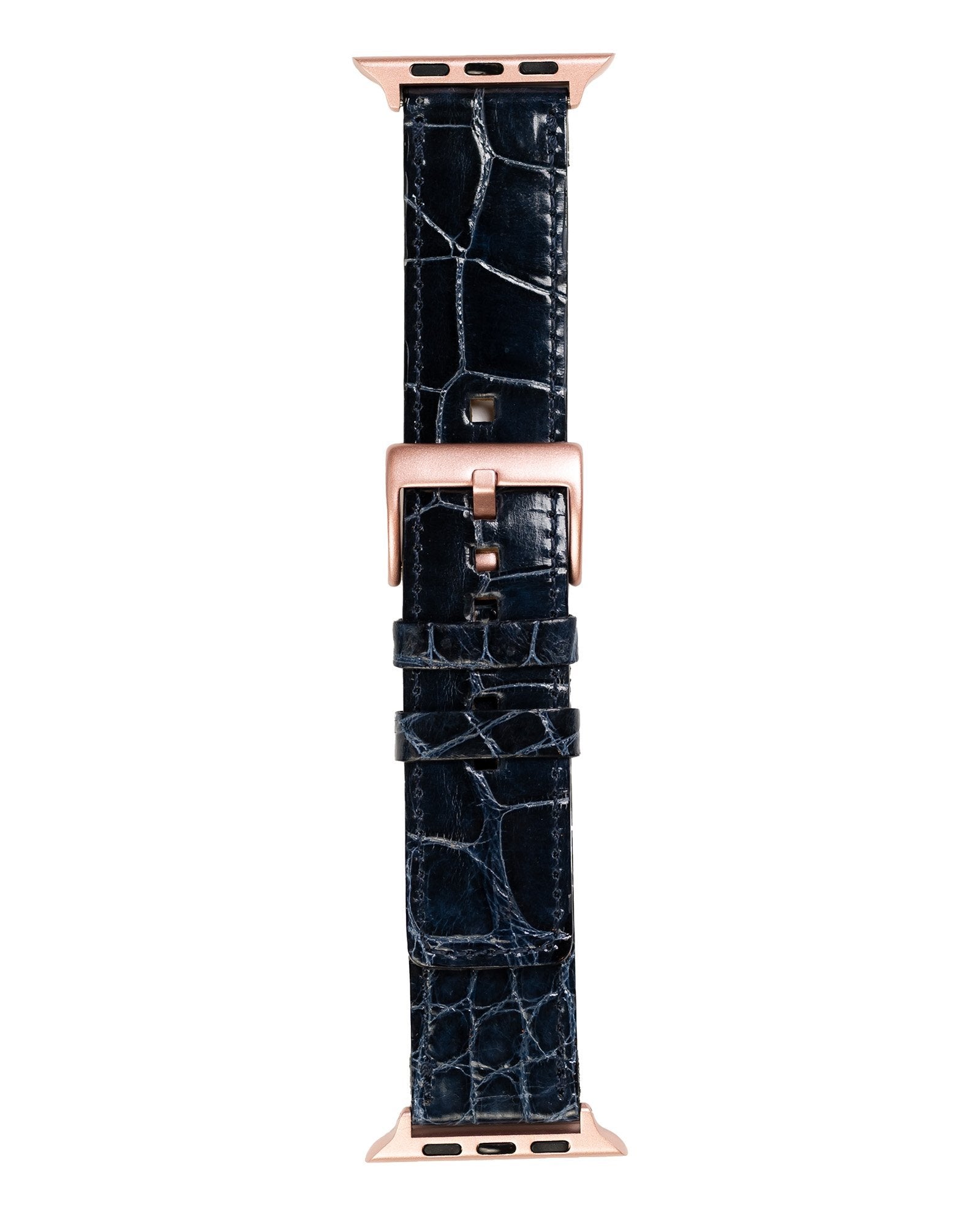 Handcrafted Alligator Leather Strap for Apple Watch