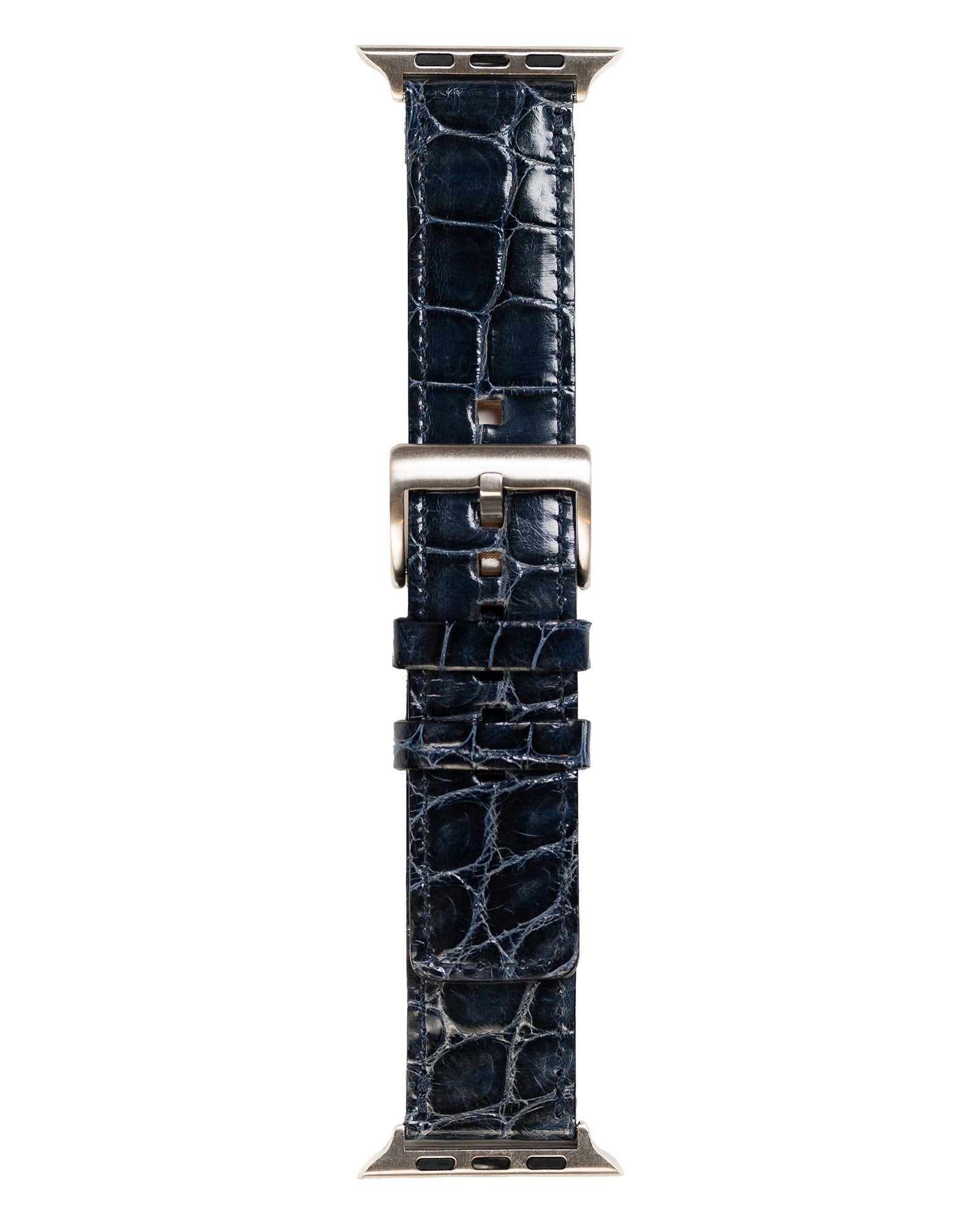 Handcrafted Alligator Leather Strap for Apple Watch