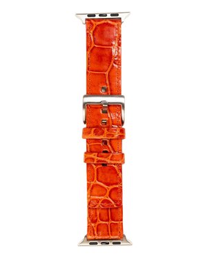 Handcrafted Alligator Leather Strap for Apple Watch
