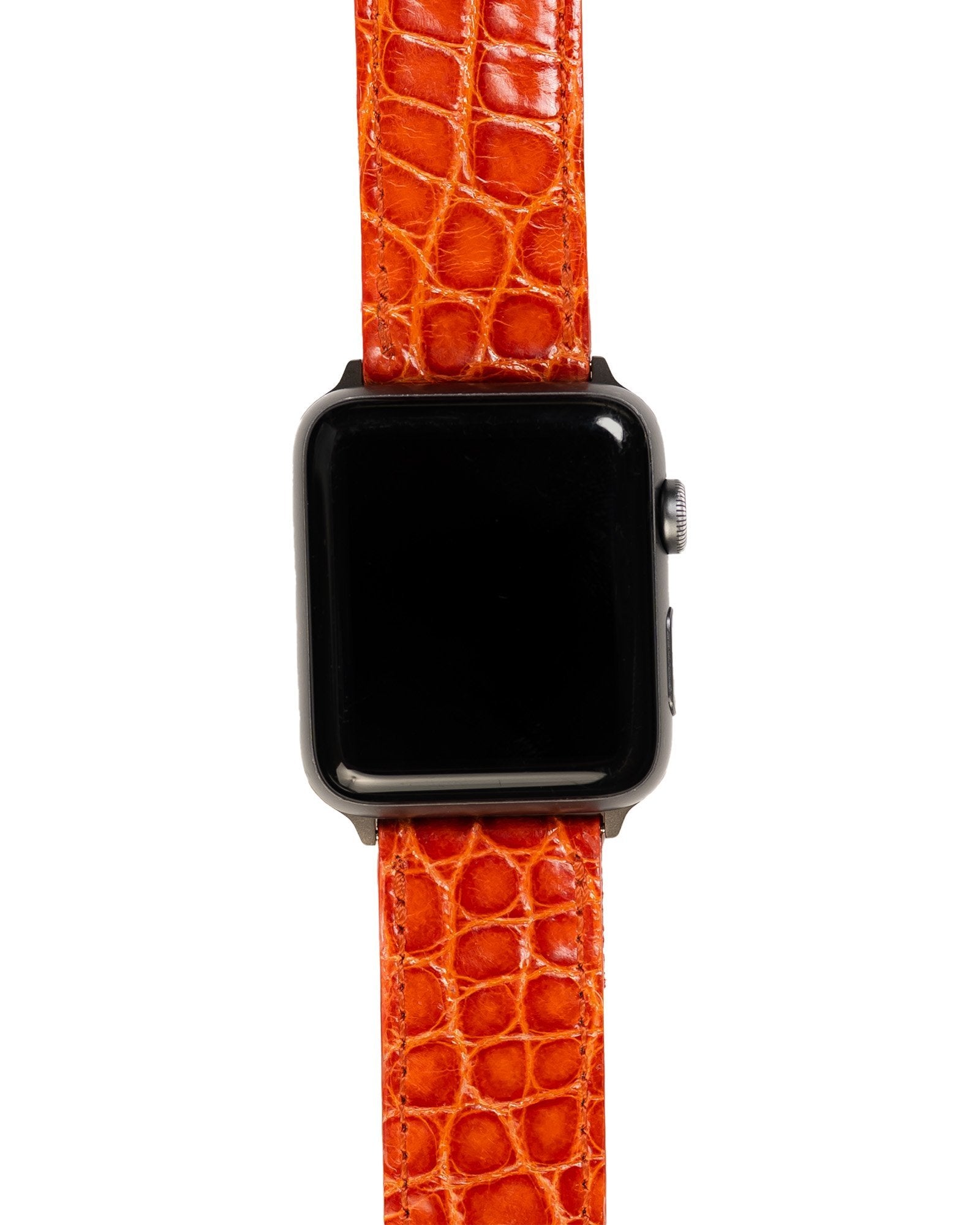 Handcrafted Alligator Leather Strap for Apple Watch