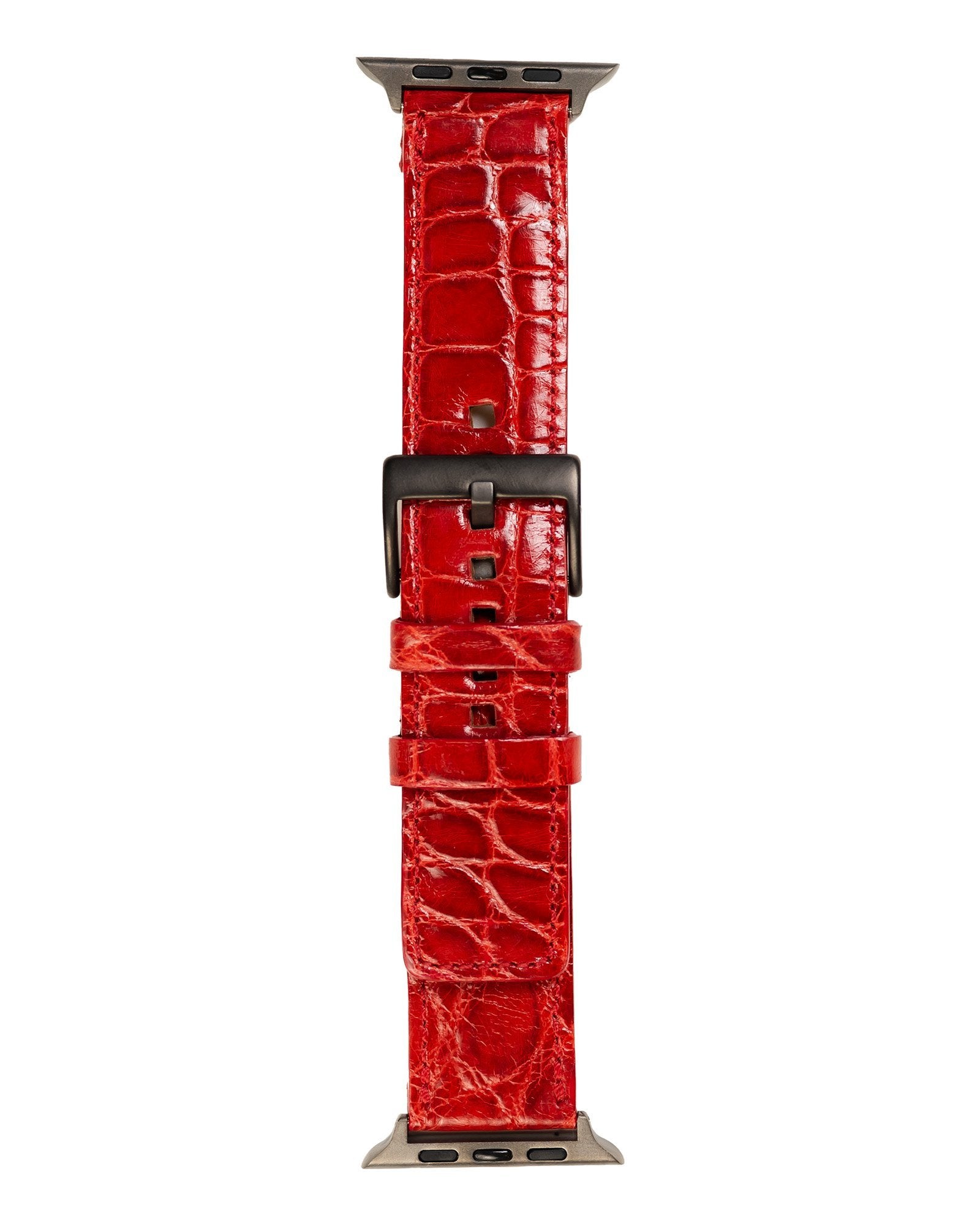 Handcrafted Alligator Leather Strap for Apple Watch