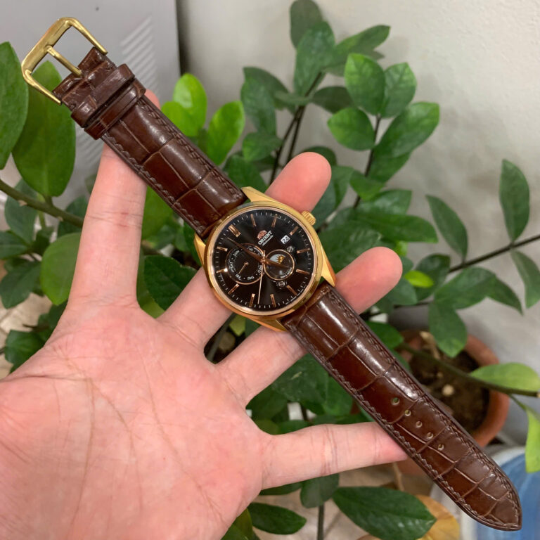 Premium Alligator Leather Strap for Orient
