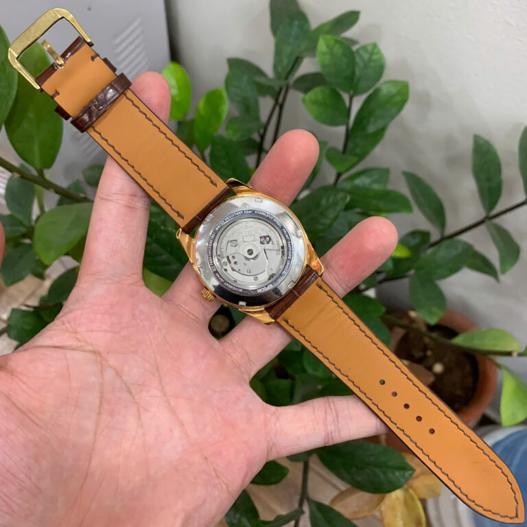 Premium Alligator Leather Strap for Orient