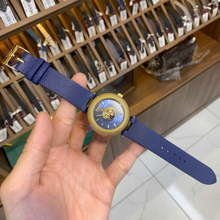 A'leather Handcrafted Premium Cowhide Leather Watch Strap for Versace