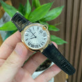 Cartier Ballon Bleu Alligator Leather Strap – Handcrafted Watch Band for Genuine Cartier OEM Buckle – Aleather Handmade