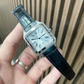 Santos de Cartier Alligator Leather Strap – Handcrafted Watch Band for Genuine Cartier OEM Buckle – Aleather Handmade