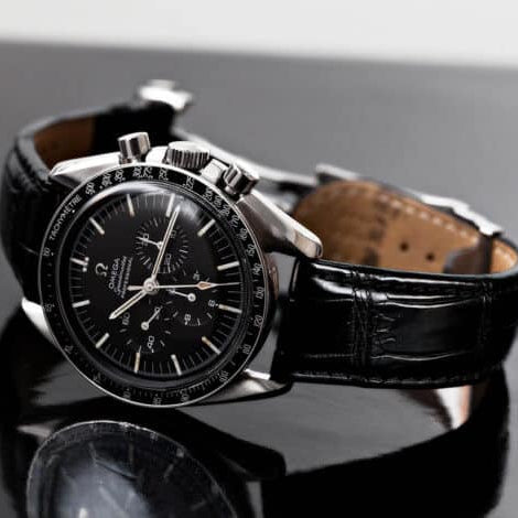 Omega Leather Strap – Alligator Watch Band for Speedmaster – Aleather Handmade