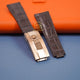 Premium Brown Alligator Leather Strap for Rolex - Handcrafted Replacement Band - Aleather Handmade