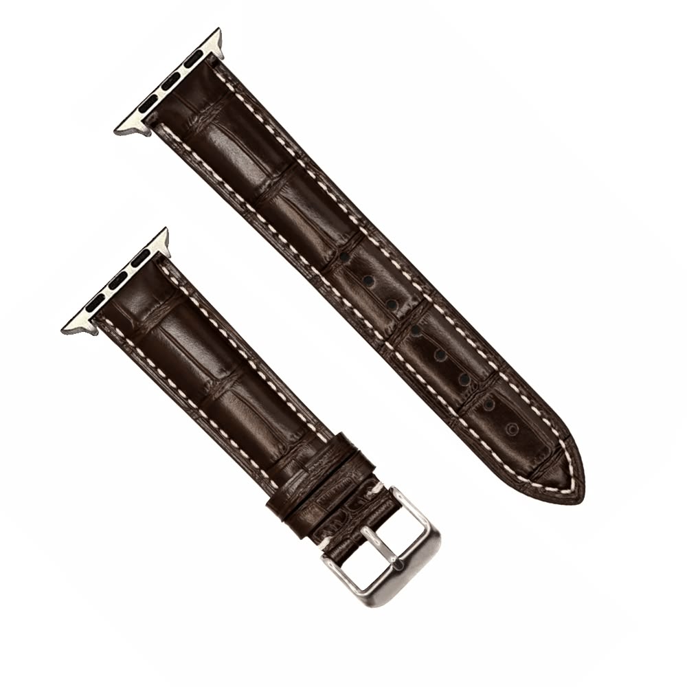 Croco Leather Strap for Apple Watch