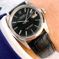 Rolex Oyster Perpetual Alligator Leather Strap – Handcrafted Watch Band for Genuine Rolex OEM Buckle – Aleather Handmade