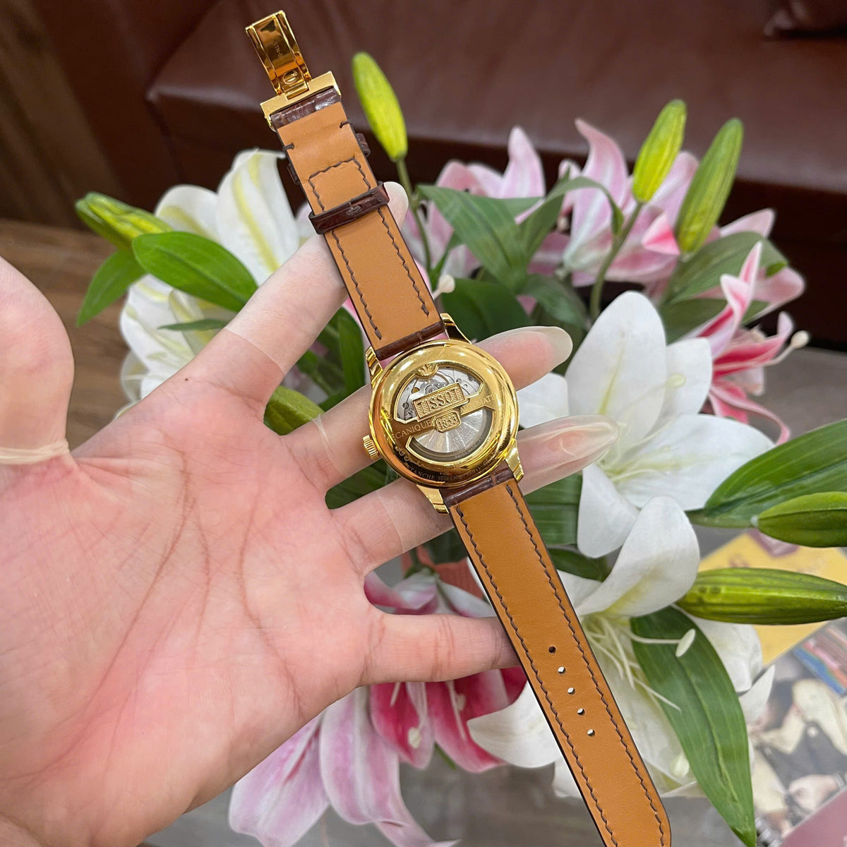 Premium Alligator Leather Strap for Tissot