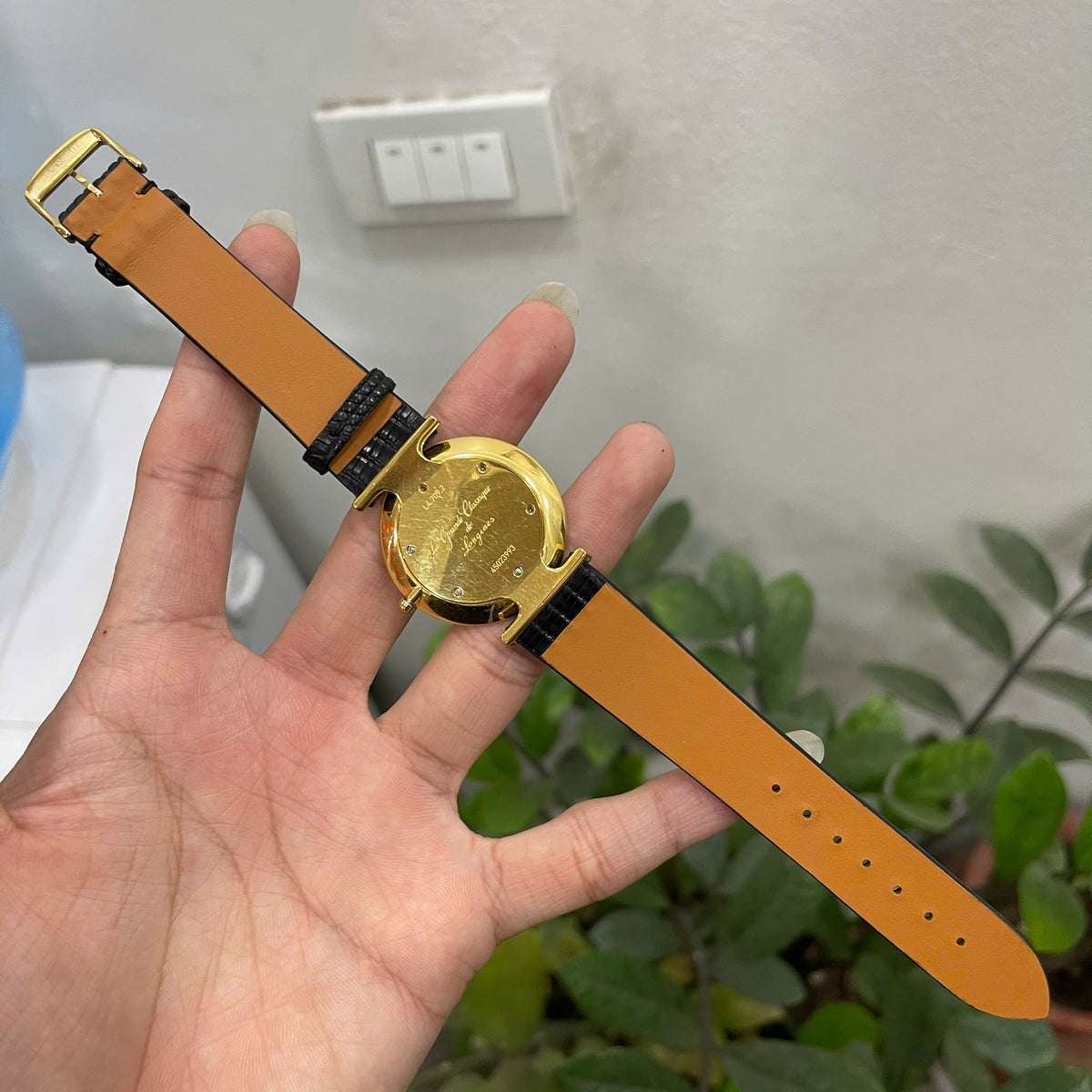 Black Leather Watch Strap - Custom Handcrafted Replacement Band - Aleather Handmade