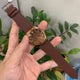 The Minimalist Flat Leather Strap - Heritage Brown