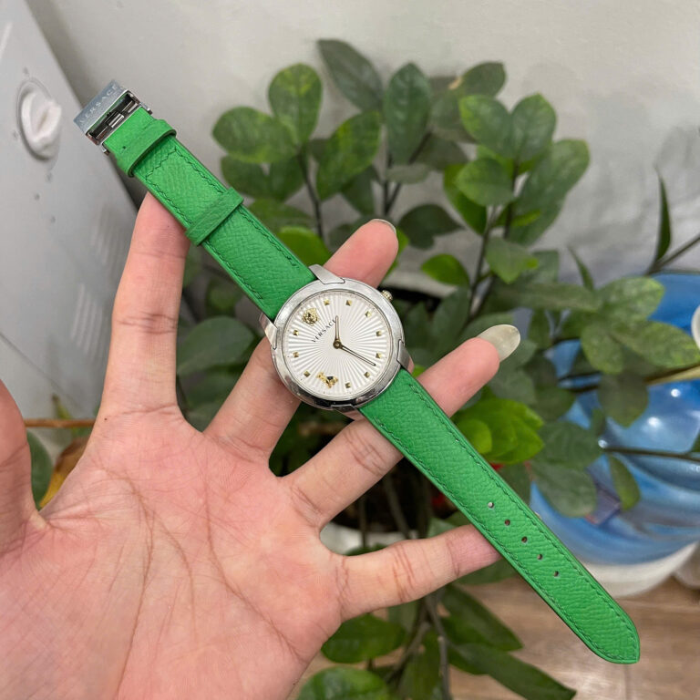 A'leather Handcrafted Epsom Leather Watch Strap - Green