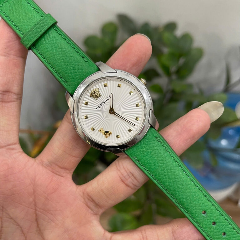 A'leather Handcrafted Epsom Leather Watch Strap - Green