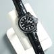 Rolex Yacht Master Alligator Leather Strap – Handcrafted Watch Band for Genuine Rolex OEM Buckle – Aleather Handmade