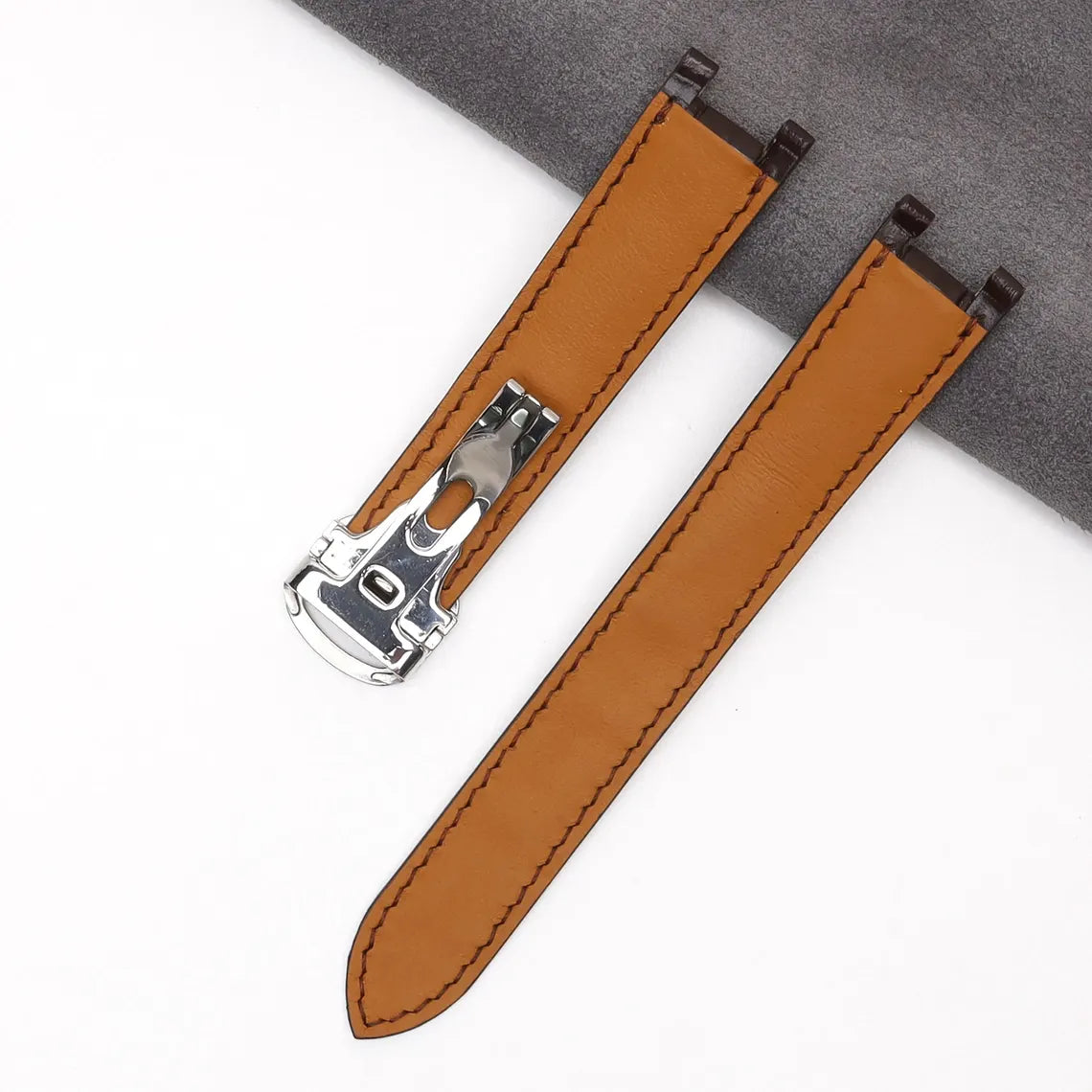 Cartier Leather Strap – Alligator Watch Band for Cartier Pasha – Aleather Handmade